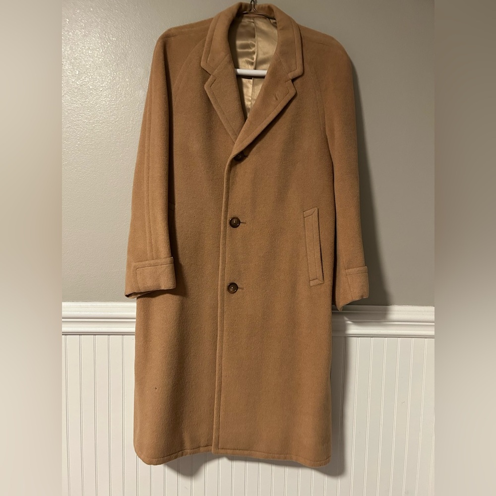 Vintage Tan Overcoat